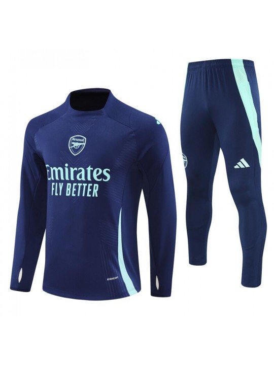 Chandal Entrenamiento Fc Arsenal (Hombre/Niño) Negro 24/25 +Pantalones