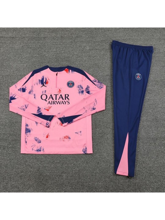 Chandal Entrenamiento PSG (Hombre/Niño) Rosa 24/25 + Pantalones