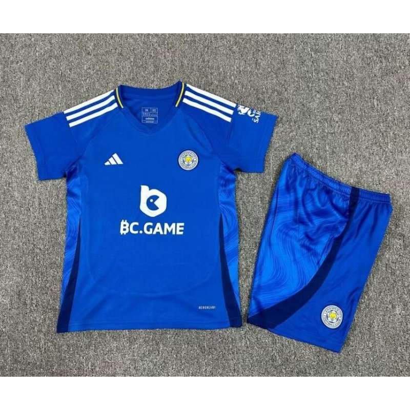 Camiseta Leicester City Primera Equipación 24/25 Niño