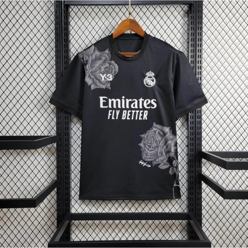 Camiseta Real M adrid Edición Especial Y-3 Negro 24/25