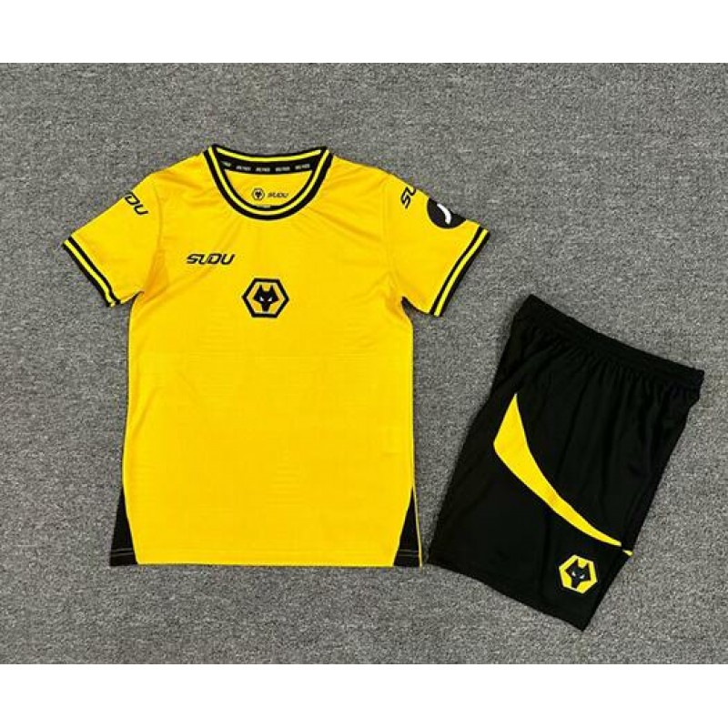 Camiseta Wolves Primera Equipación 24/25 Niño