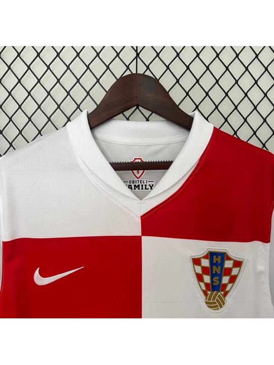 Camiseta Croacia Primera Equipación 2024