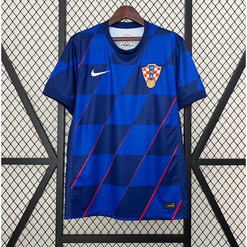 Camiseta Croacia Segunda Equipación 2024