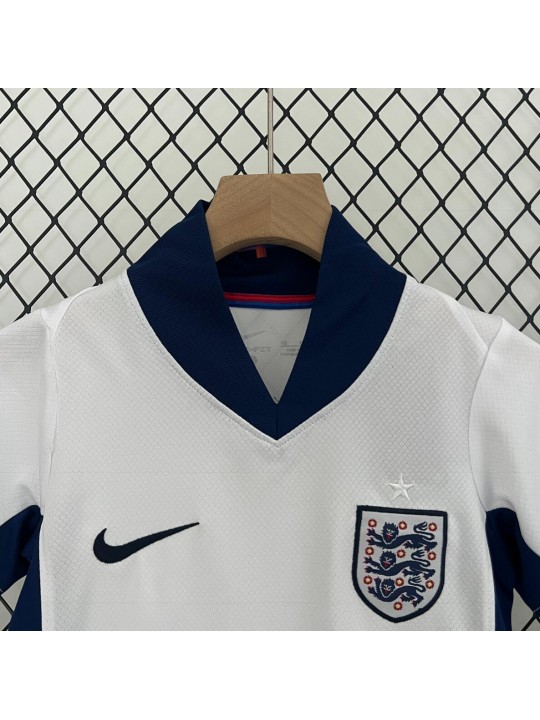 Camiseta Inglaterra Primera Equipacion 2024 Niño