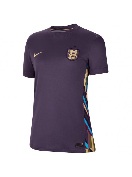 Camiseta Inglaterra Segunda Equipacion 2024 Mujer