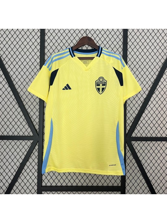 Camiseta Suecia Primera Equipación 2024