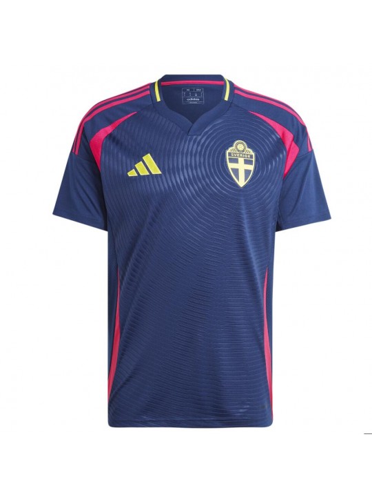 Camiseta Suecia Segunda Equipación 2024