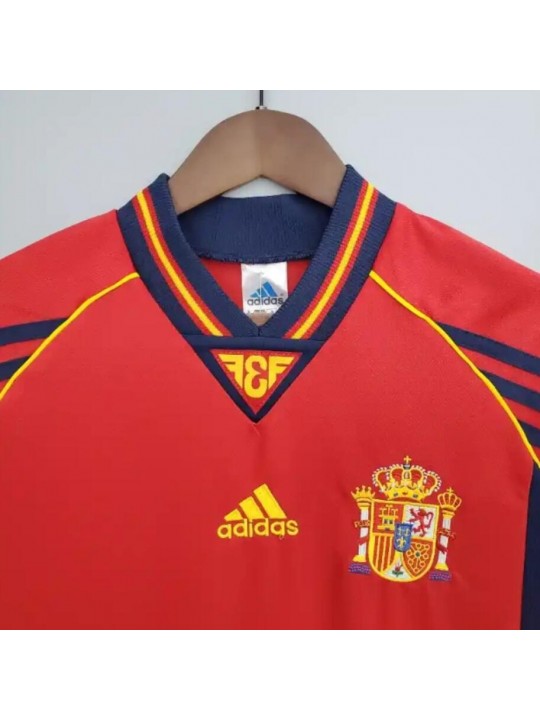 Camisetas Retro España Primera Equipación 1998