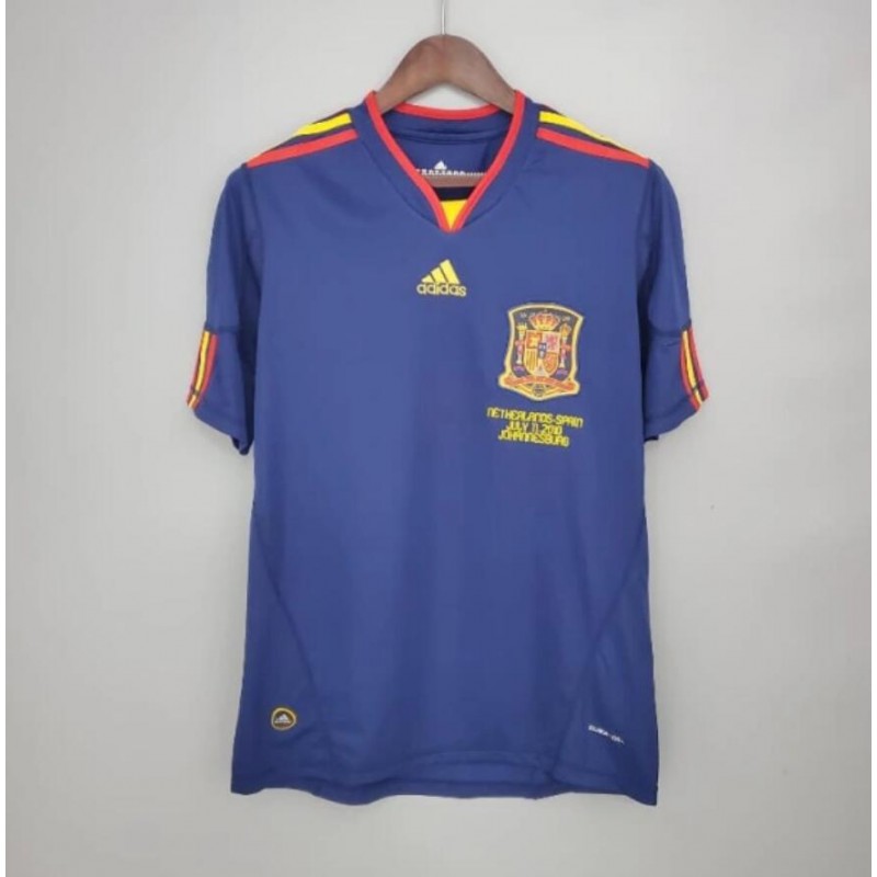 Camisetas Retro España Segunda Equipación 2010