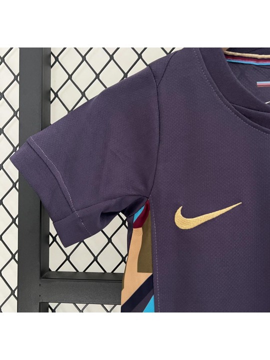 Camiseta Inglaterra Segunda Equipacion 2024 Niño