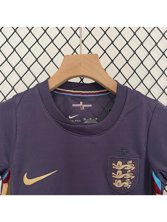 Camiseta Inglaterra Segunda Equipacion 2024 Niño