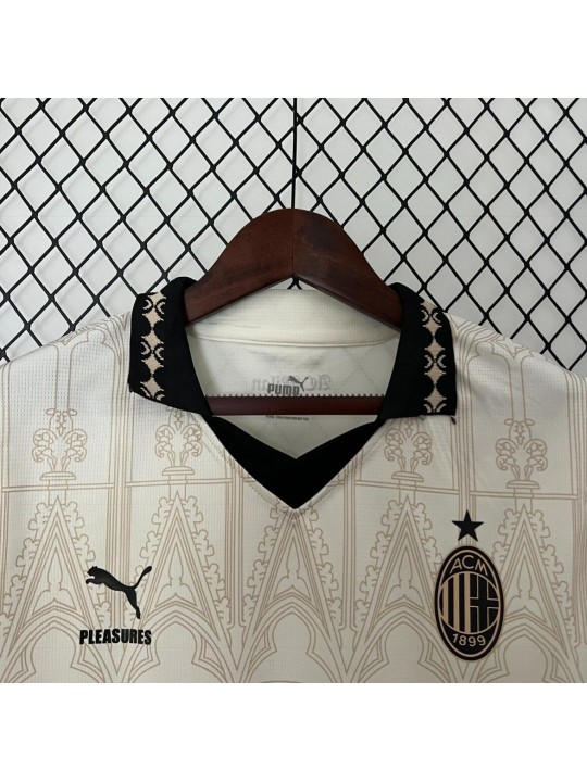 Camiseta Fc AC Milan Beige 23/24 Niño