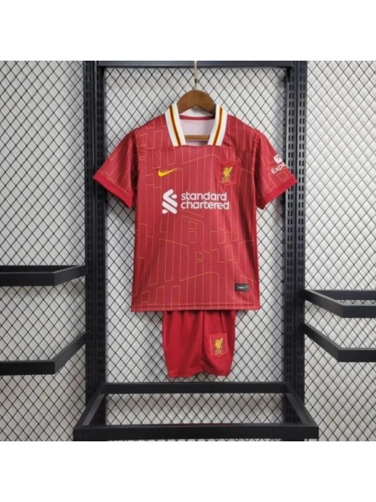 Camiseta Liverpool Fc Primera Equipación 24/25 Niño