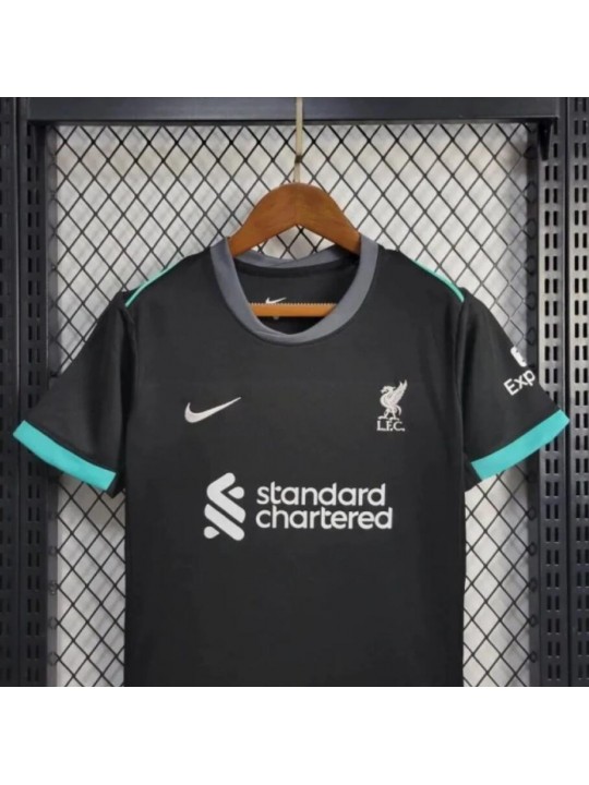 Camiseta Liverpool Fc Segunda Equipación 24/25 Niño