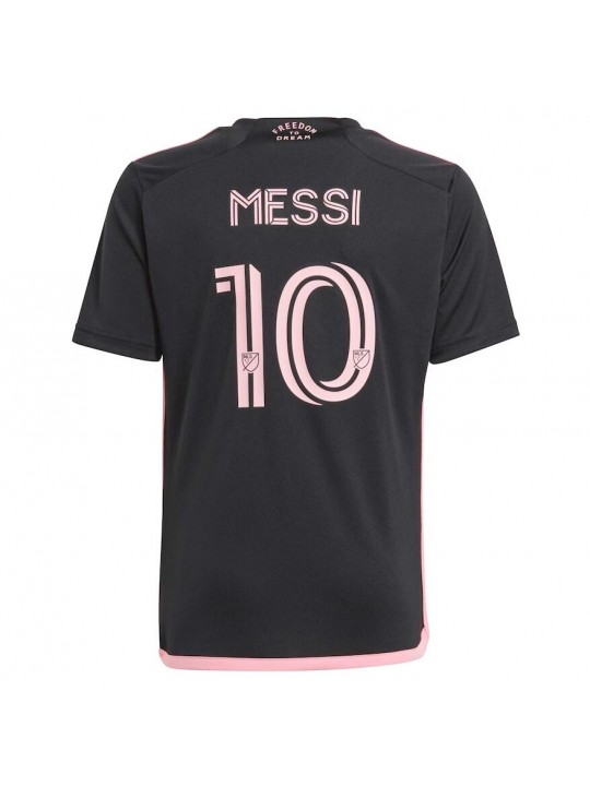 Camiseta Miami FC MESSI #10 Segunda Equipación 24/25 Niño