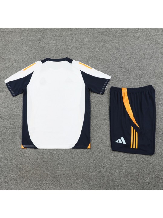 Camiseta Real M adrid Pre-Match 24/25 (Hombre/Niño) + Pantalones