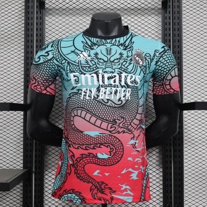 Camiseta Real M adrid Edición Especial AZUL ROJO 24/25