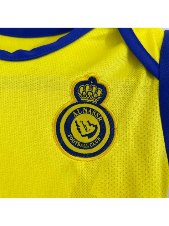 Miniconjunto Baby Primera Equipación AL-NASSR FC 22/23