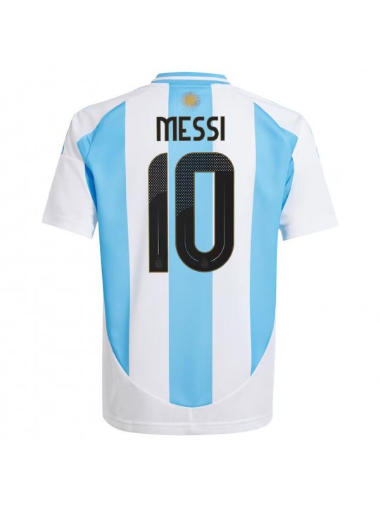 Camiseta Argentina 1ª Equipación 2024 Niño Messi #10