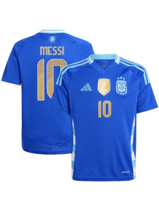 Camiseta Argentina 2ª Equipación 2024 Messi #10