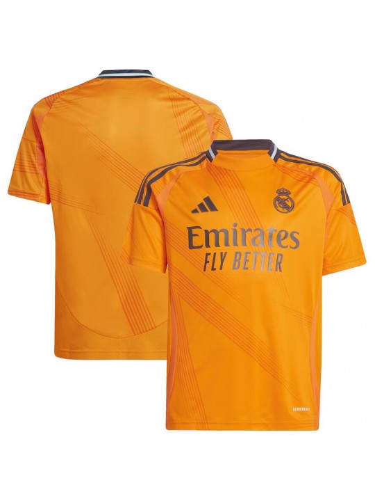 Camiseta Real M-adrid 2ª Equipación 24/25 Niño