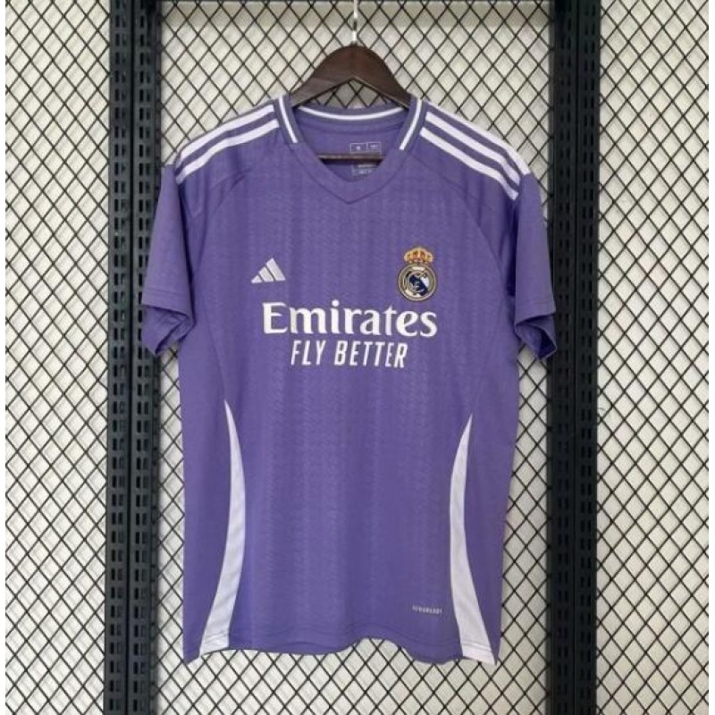 Camiseta Real M-adrid Púrpura 24/25