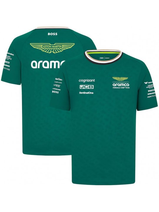 Camiseta del equipo Aston Martin Aramco Cognizant F1 2024