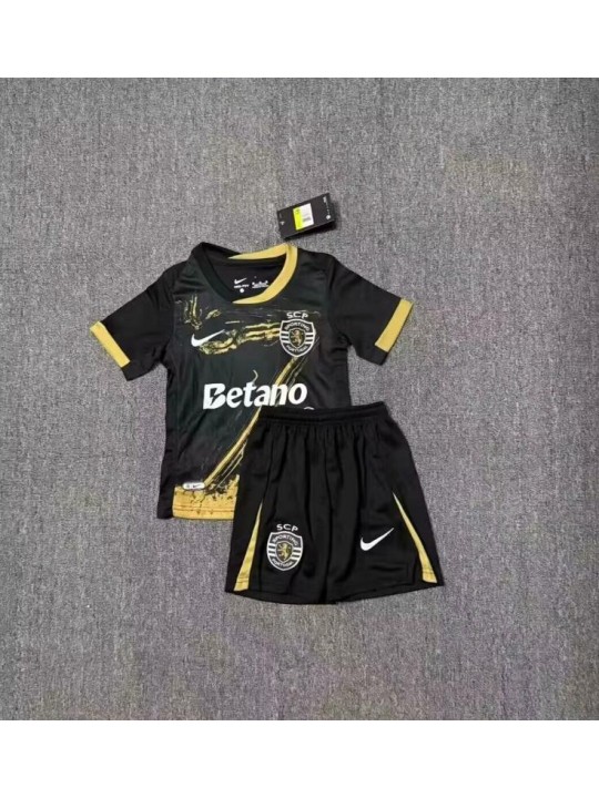 Camiseta Sporting Lisboa 24/25 Niño