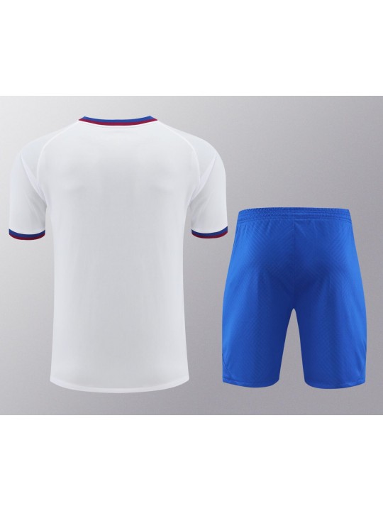 Camiseta B-arcelona Fc Pre-Match BLANCO 2024/2025 + Pantalones