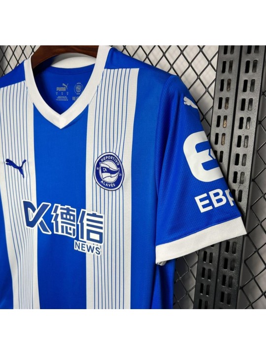 Camiseta Deportivo Alavés Primera Equipación 24/25