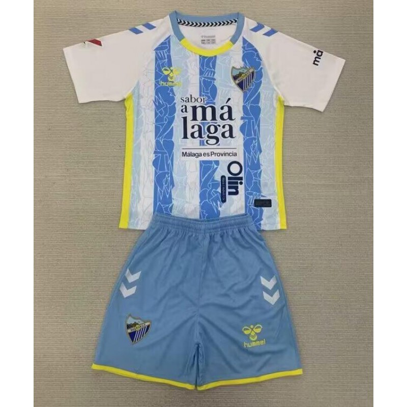 Camiseta Málaga Cf Primera Equipación 24-25 Niño