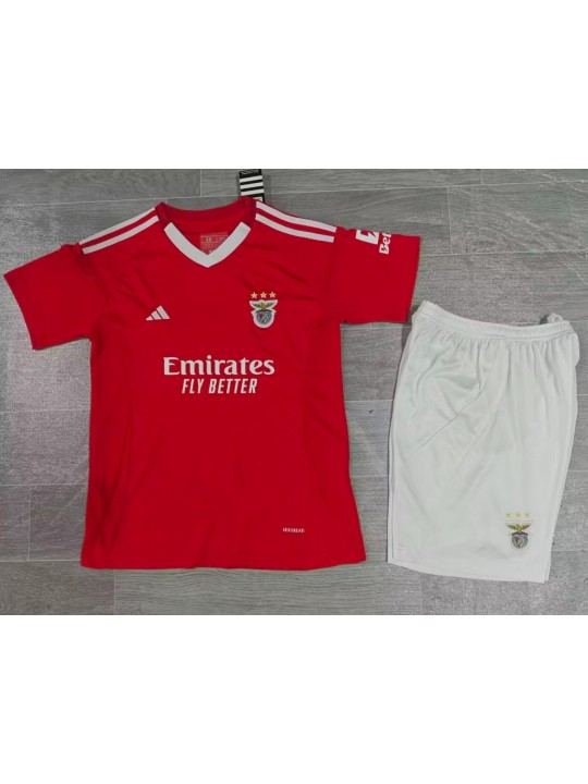 Camiseta Sport Lisboa E Benfica Fc Primera Equipación 24/25 Niño