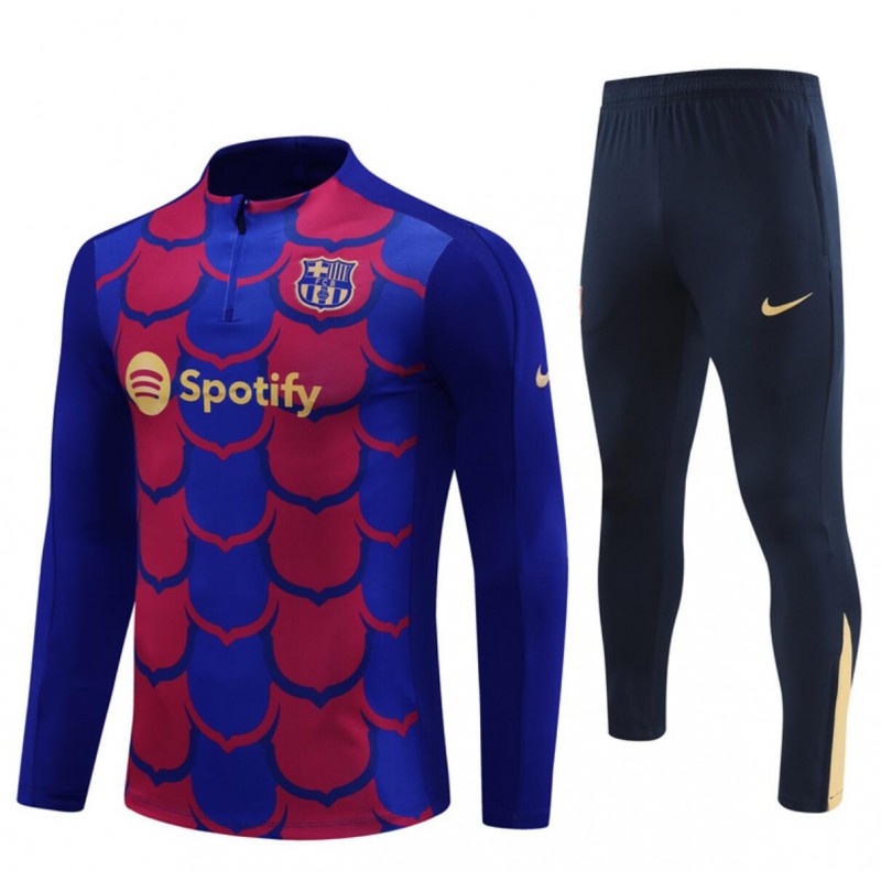 Sudadera B-arcelona FC 24 - 25 (Hombre/Niño) + Pantalones