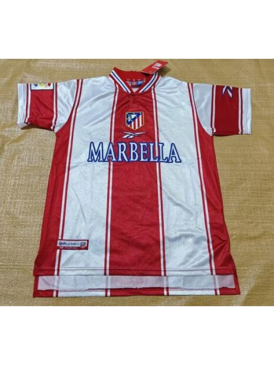 Camiseta Retro Atlético De Madrid 1ª Equipación 99/00