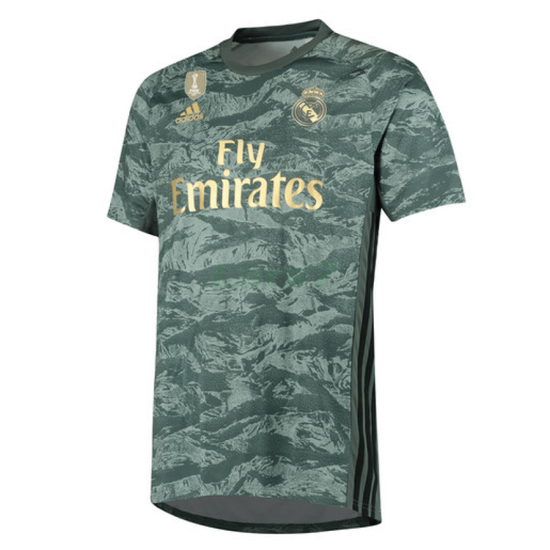 Camiseta De Portero Real M-adrid 2019/2020 Verde