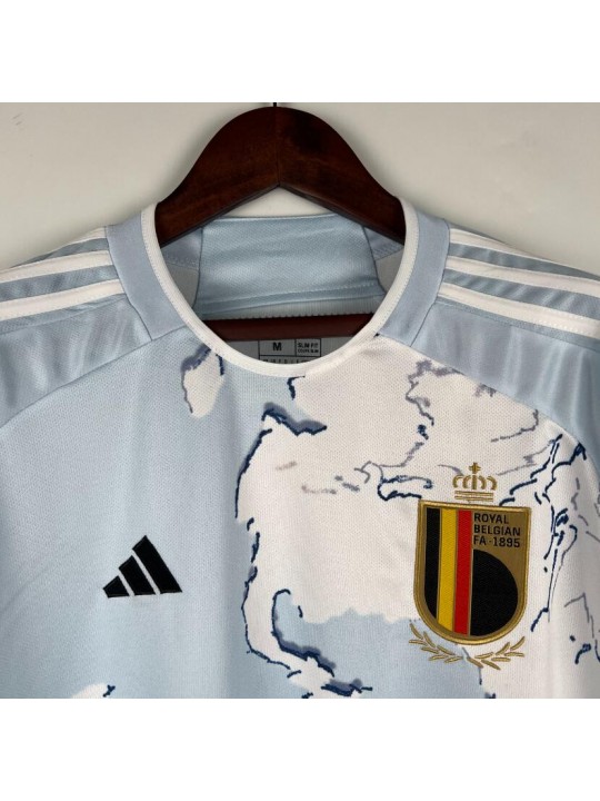 Camiseta Bélgica Segunda Equipación Mundial Qatar 2023