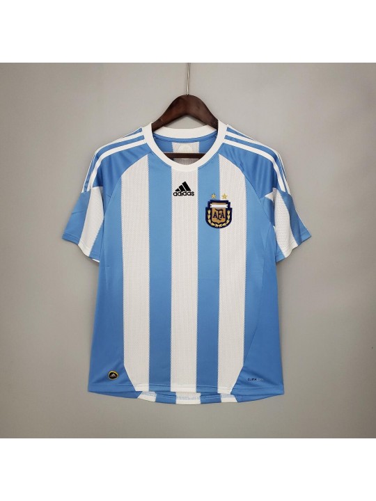 Camiseta Retro 2010 Argentina Primera Equipación