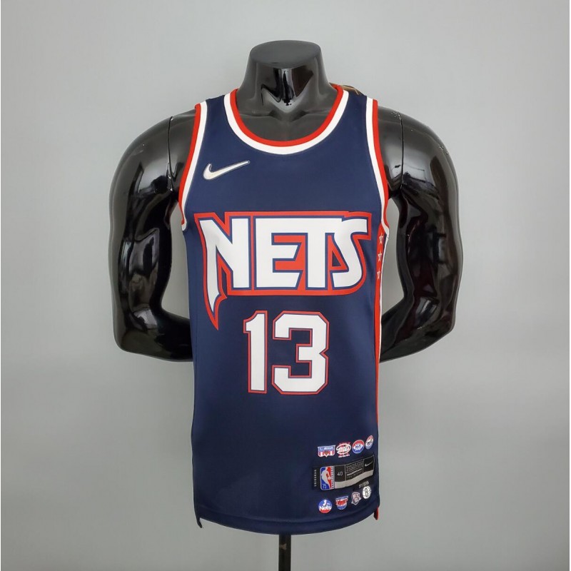 Camiseta Brooklyn Nets “75th Anniversary” City Edition Royal Harden #13