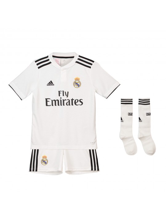 1ª equipación del Real M-adrid 2018-19 para niños