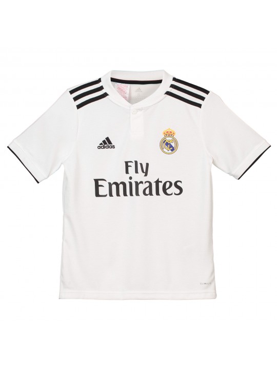 1ª equipación del Real M-adrid 2018-19 para niños