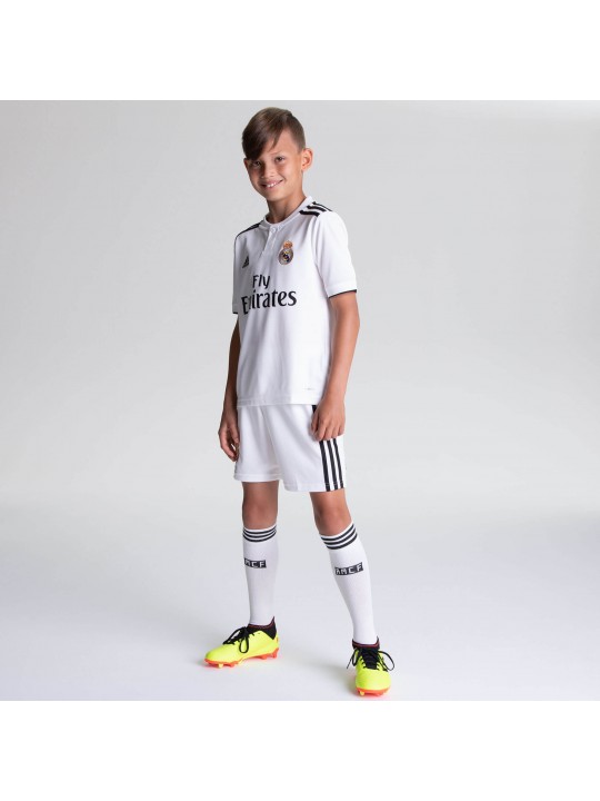 Camiseta de la 1ª equipación del Real M-adrid 2018-19 para niños