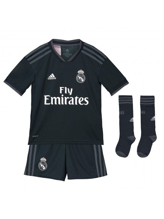 2ª equipación del Real M-adrid 2018-19 para niños