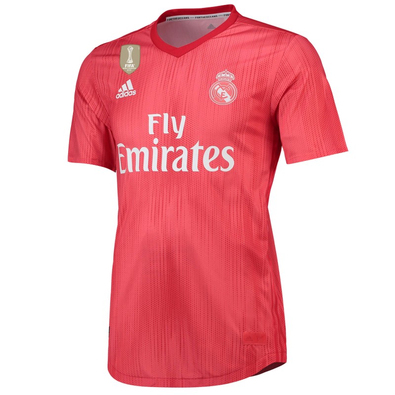 Camiseta de la 3ª equipación del Real M-adrid 2018-19