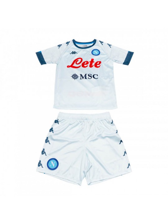 Camisetas Scc Napoli Segunda Equipación 2020-2021 Niño