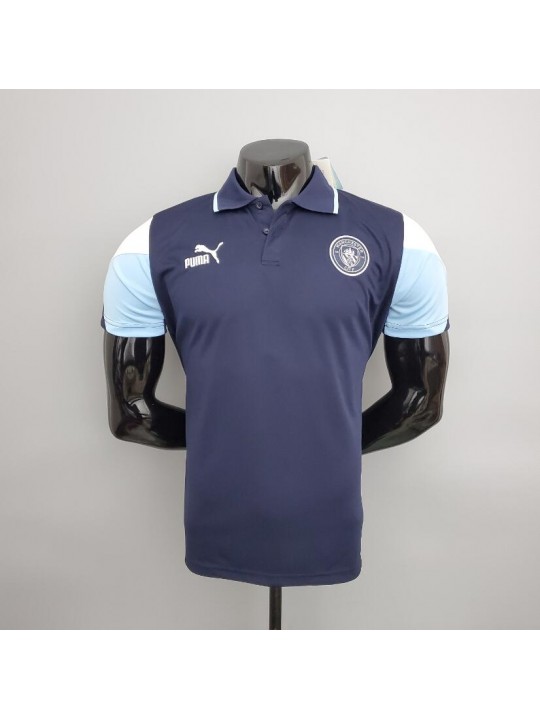 Manchester City Polo Camisa Camiseta De Manga Corta Top