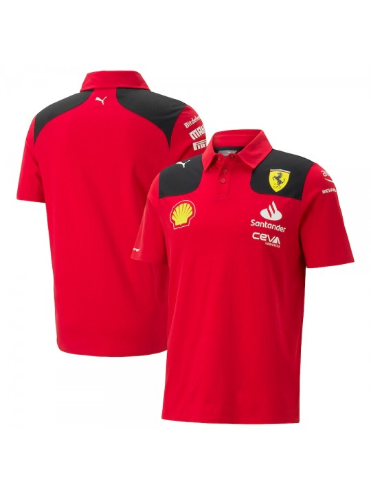 Polo del equipo Scuderia Ferrari 2023