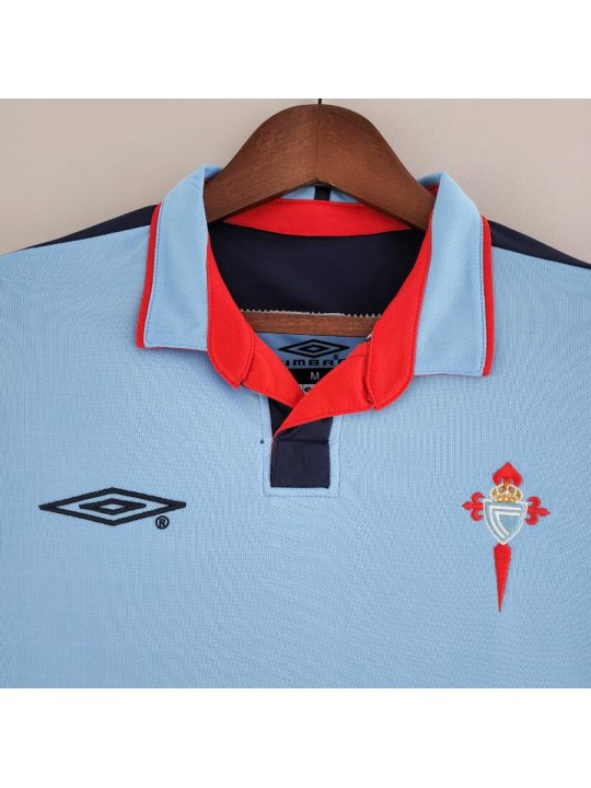 Camiseta Retro Celta De Vigo Primera Equipación 02/04