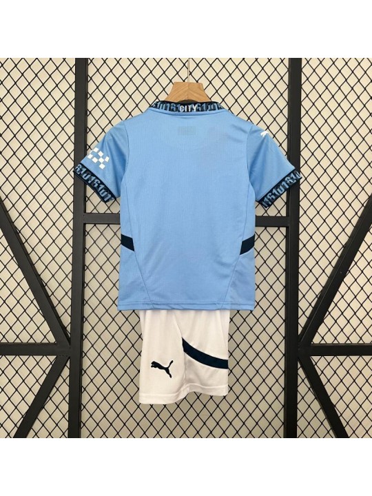 Camiseta Manchester City Primera Equipacion 24/25 Niño