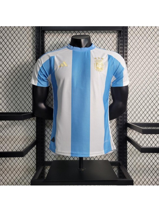 Camiseta Argentina 2023 Local Portero 3 Estrellas Niño