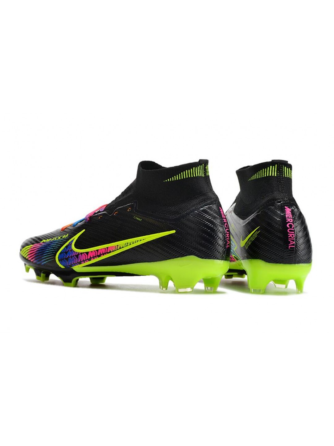 Botas De Fútbol Air Zoom Mercurial Superfly IX Elite FG Negro